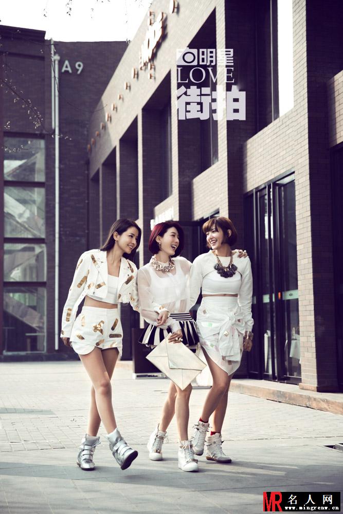 DreamGirls春日街拍 纯白诠释少女梦(1)