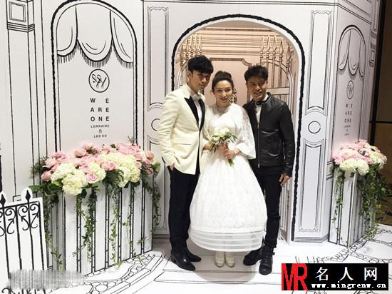 古巨基婚礼现场为爱妻献唱 甜蜜亲吻(1)