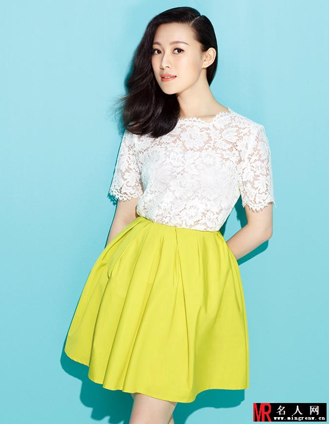 常思思靓丽写真 杨怡甜美青春气息(1)