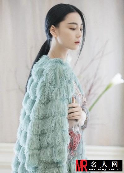 张馨予仙气生日写真 女神范酷似范冰冰(1)