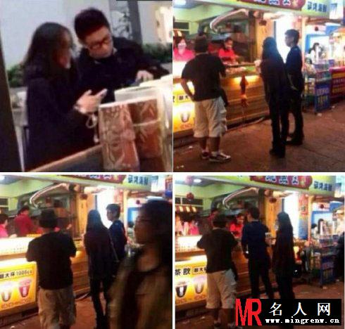 汪峰章子怡牵手看电影 图揭明星春节动态(1)