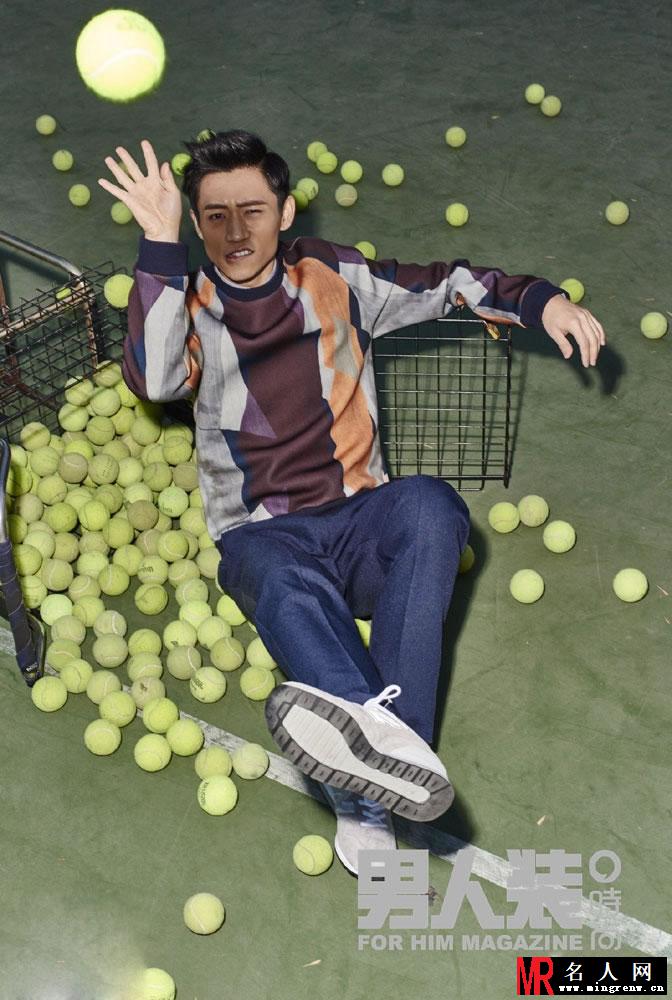 魏晨登男人装杂志 首谈音乐历程(1)