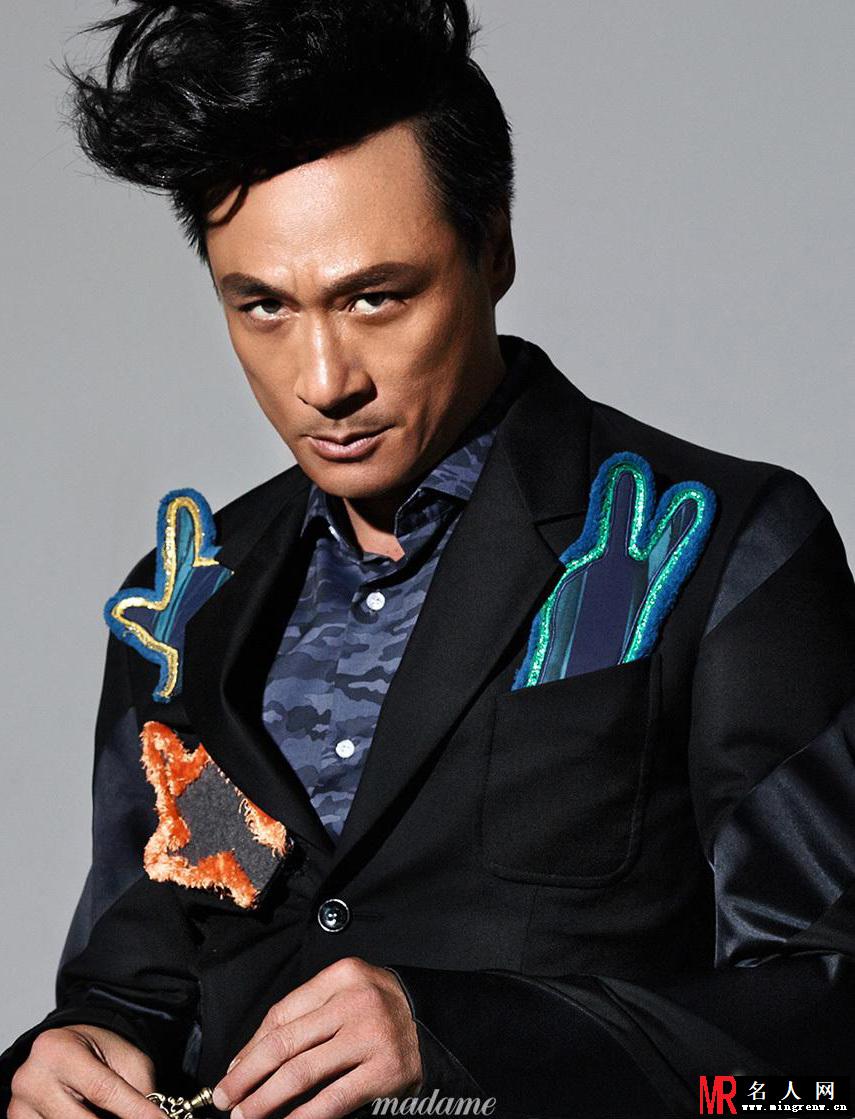 吴镇宇写真曝光 眼神犀利霸气十足(1)