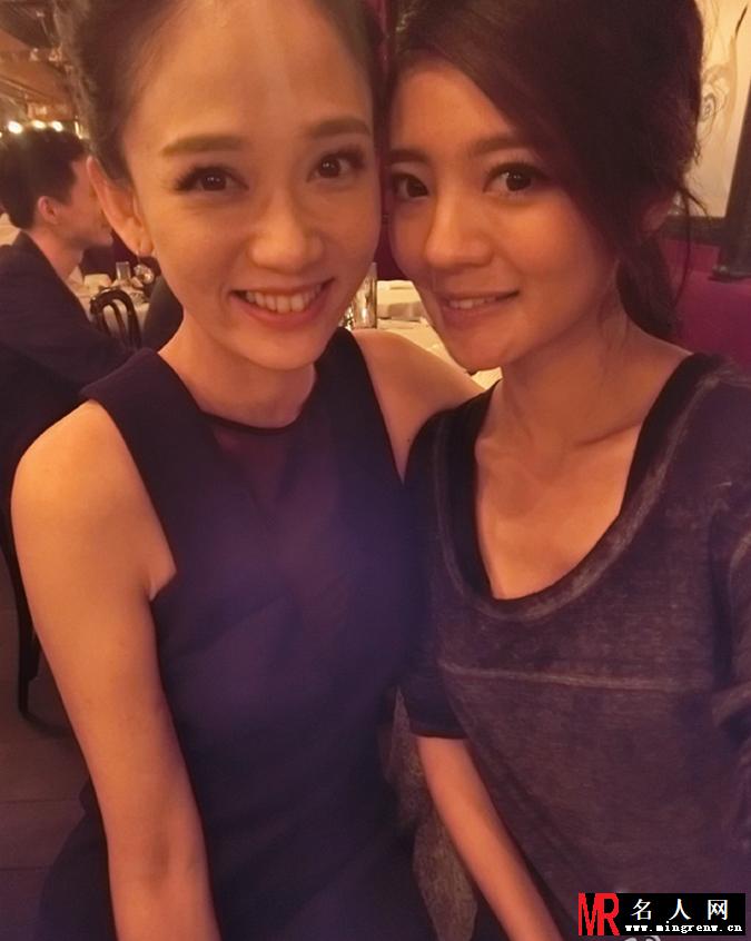 安以轩微博秀庆生照 好姐妹陈乔恩送香吻(1)