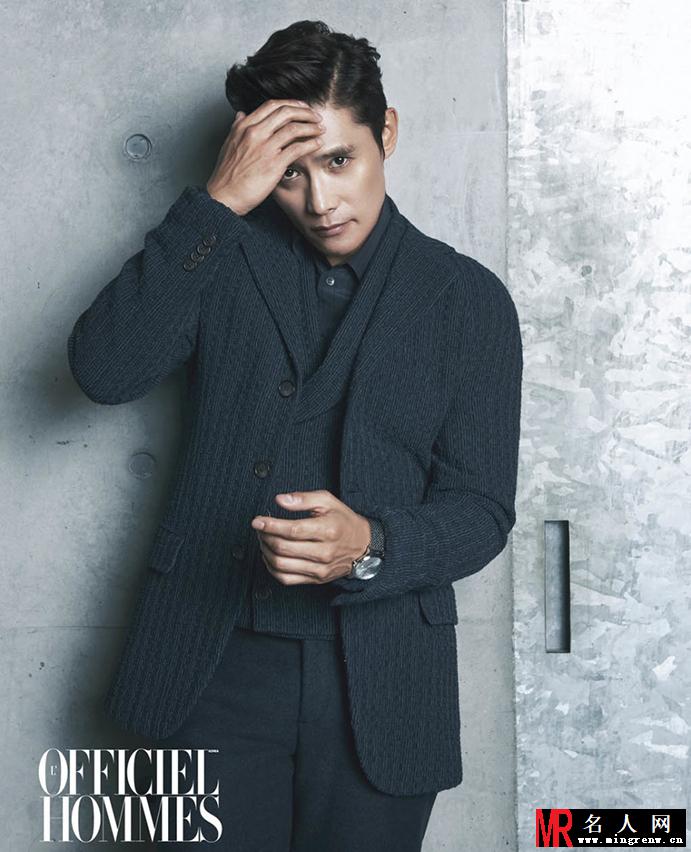 韩星李秉宪最新写真 深邃眼眸酷炫十足(1)