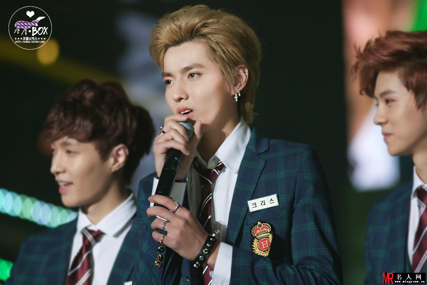 2013melon music awards颁奖典礼吴亦凡率领EXO兄弟帅气亮相(1)