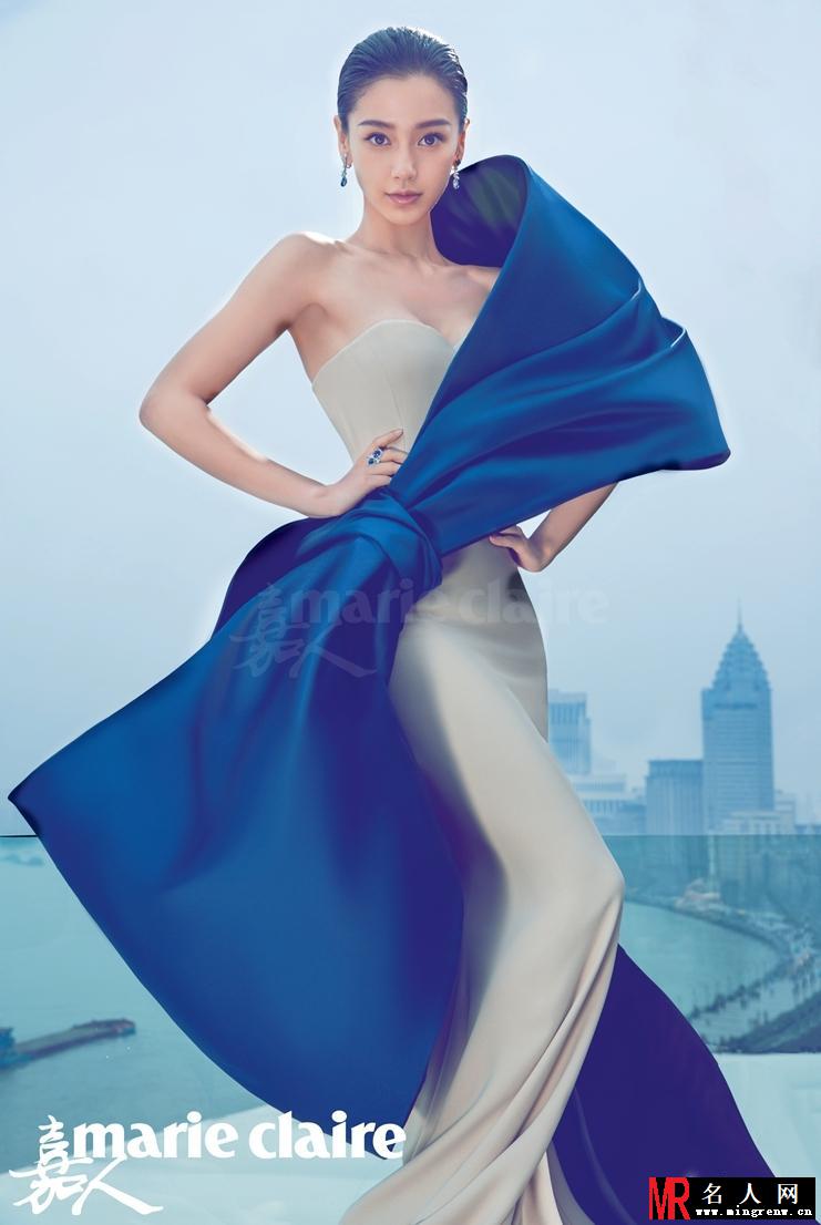 Angelababy唯美写真 美丽迷人如花绽放(1)