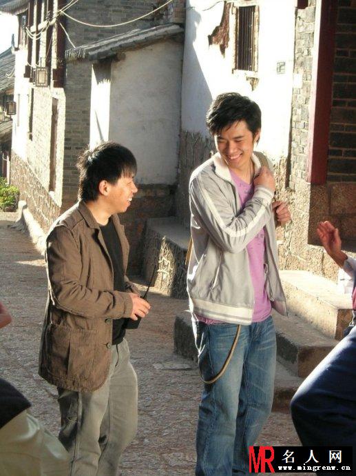 陈赫广告拍摄现场花絮(1)