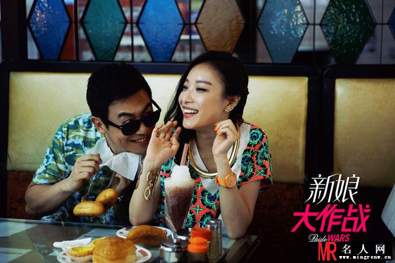 《新娘大作战》曝人物海报 倪妮angelababy婚纱来袭(1)