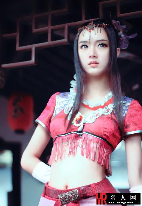 陈丹婷清纯唯美古装写真 散发娇弱迷人风情(1)