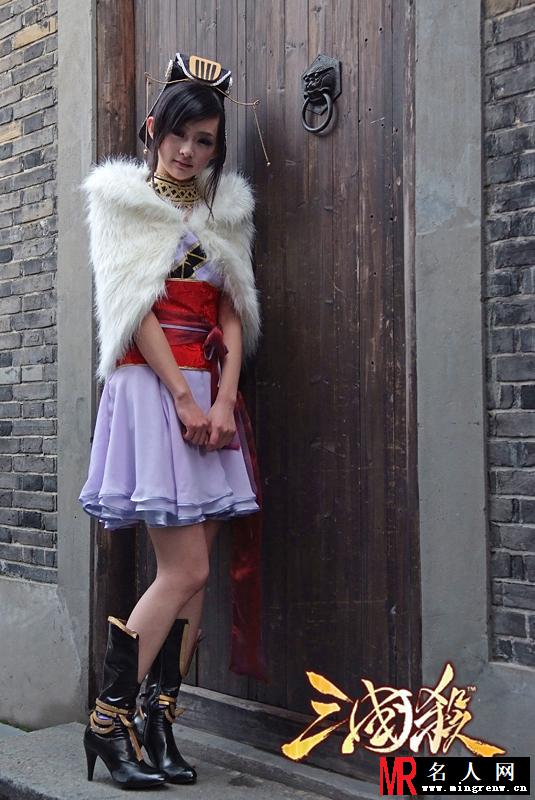 陈丹婷代言三国杀cosplay可爱甜美写真 演绎倾城甄姬(1)