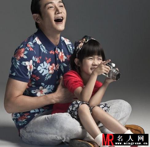 陆毅贝儿时尚街拍曝光 别致亲子装获赞(1)