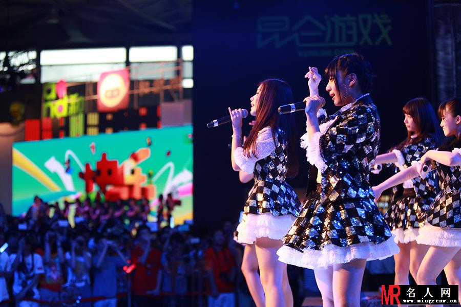 女团SNH4助阵ChinaJoy 劲歌热舞嗨翻全场(1)
