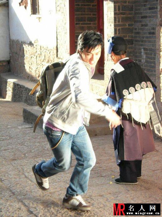 陈赫广告拍摄现场花絮(1)