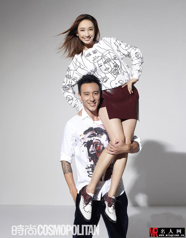 张俪王阳明上演亲密恋人 默契十足羡煞旁人(1)