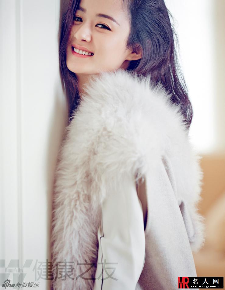 赵丽颖登封面 演绎轻熟之美恬静淡雅(1)