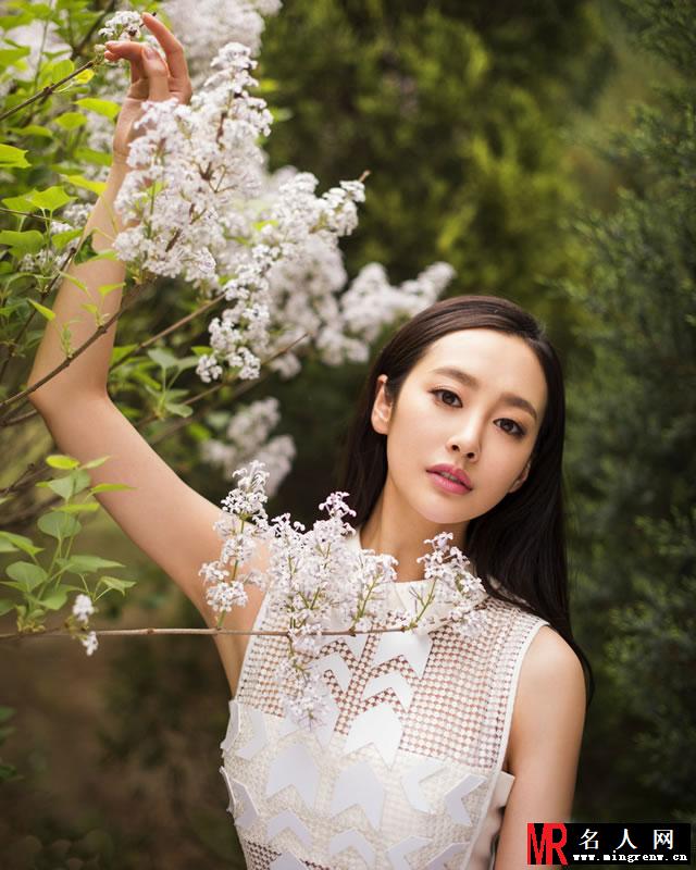 李纯大自然灵气写真 清新文艺淑女范(1)