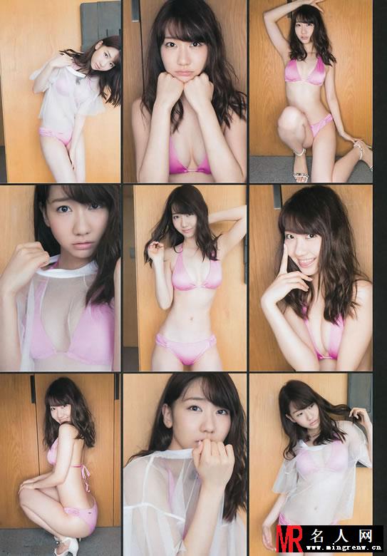 AKB48柏木由纪湿身写真集 性感比基尼诱惑香艳(1)