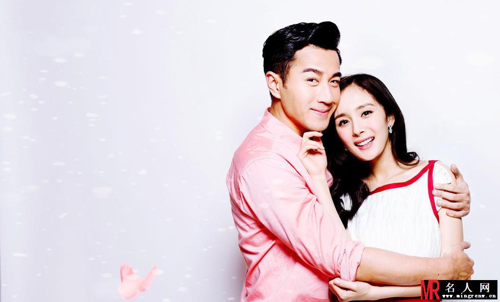 杨幂怀孕三个月 新婚夫妻全新甜蜜大片(1)