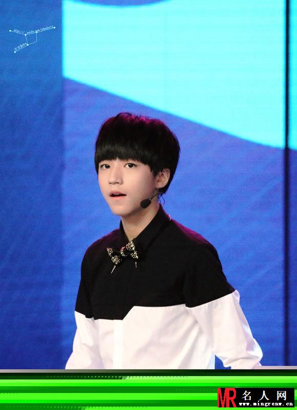 TFBOYS王俊凯《快乐大本营》现场(1)