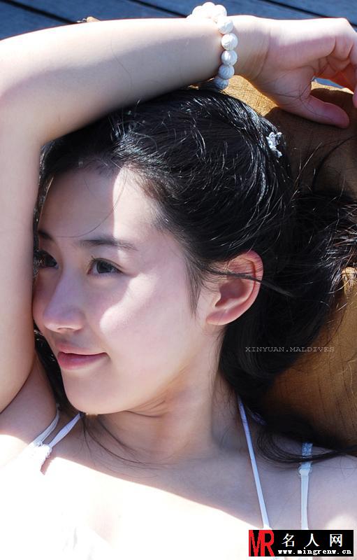 张辛苑《马尔代夫的假期》写真(1)