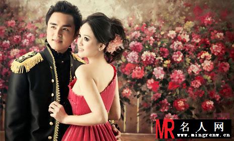 陈乔恩明道：我们结婚了 唯美婚照曝光(1)