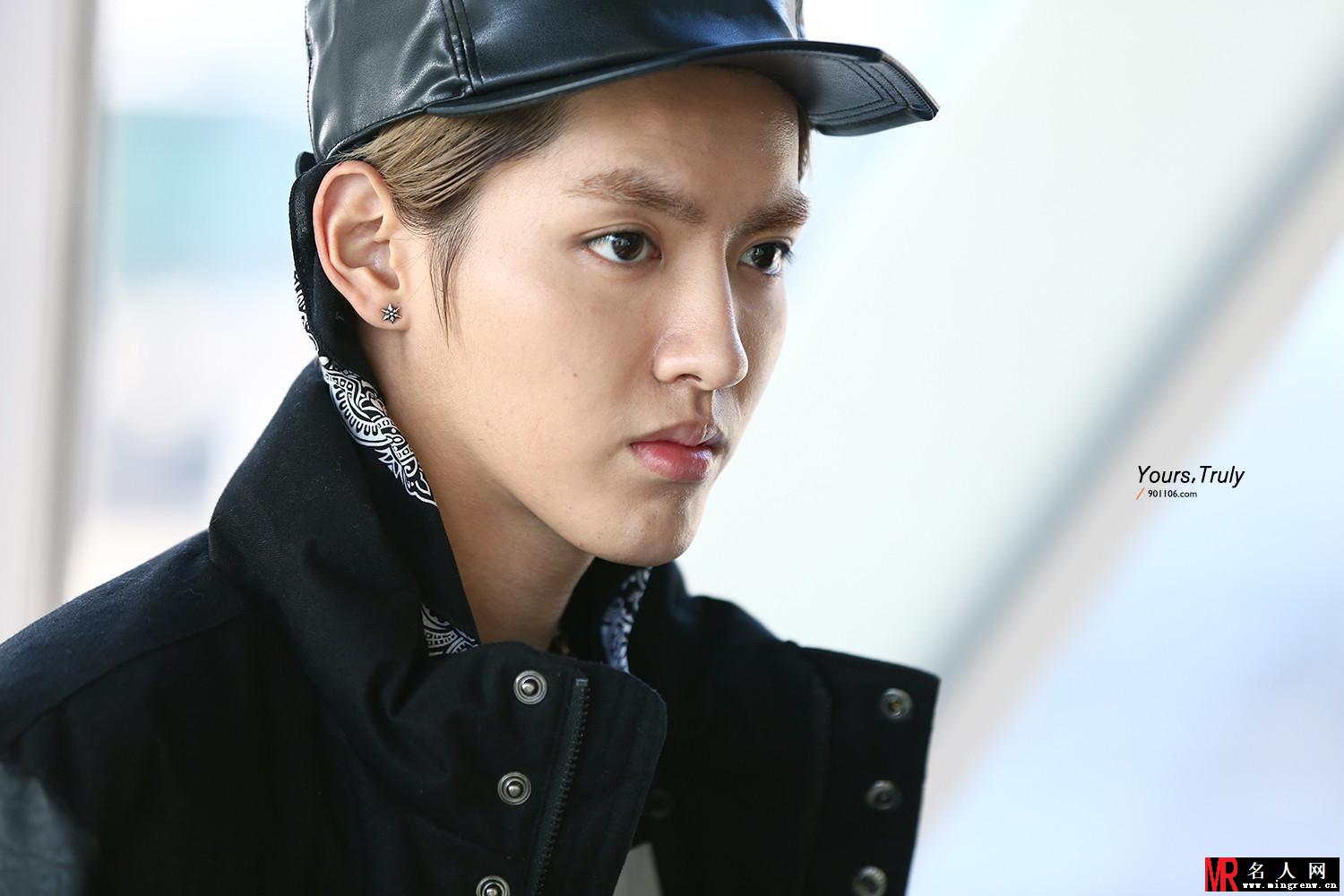 2014年1月EXO韩国飞往北京机场写真吴亦凡图片(1)