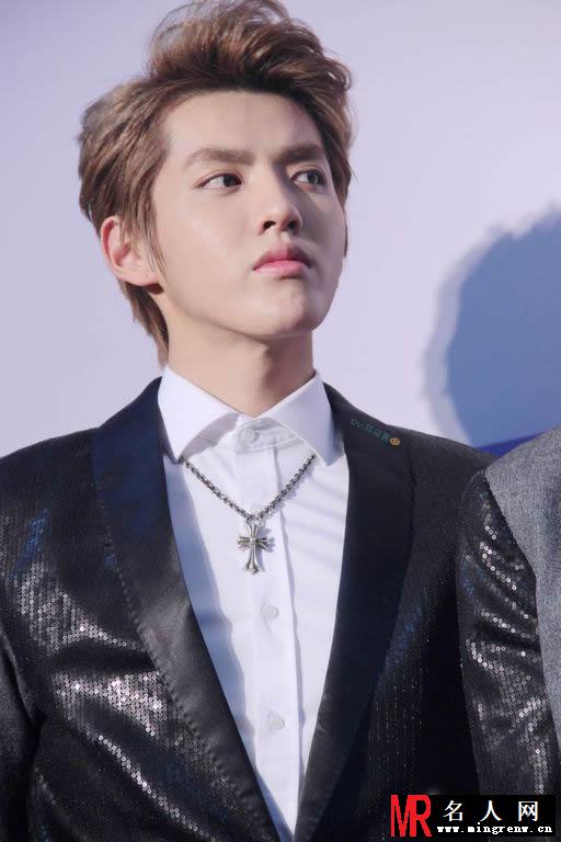 吴亦凡2013年百度娱乐沸点与EXO团队兄弟出席 帅气逆天颜值引欢呼(1)