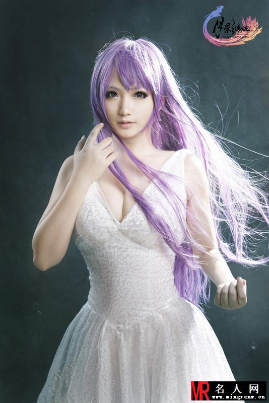 翻版杨幂陈丹婷代言网游性感诱惑写真(1)