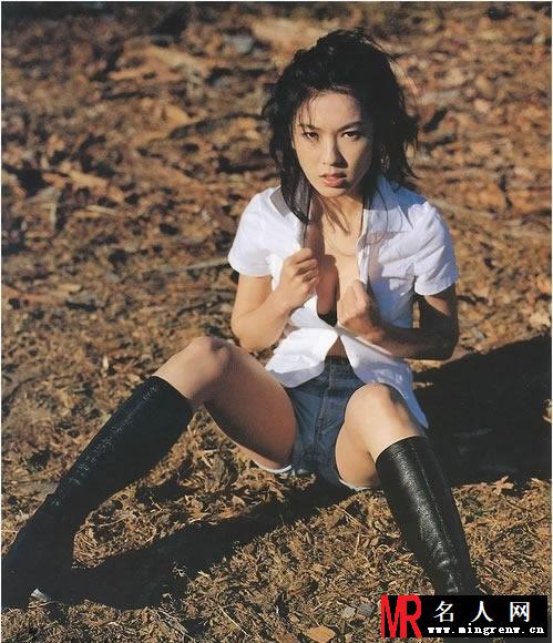 性感女神林熙蕾早期性感写真 轻解罗裳展婀娜曲线(1)