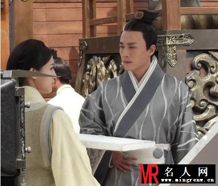 Angelababy杜淳主演的云中歌拍摄花絮照(1)