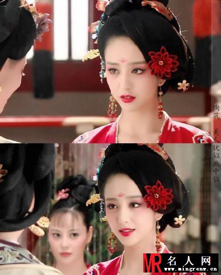 《梦回唐朝》佟丽娅美艳剧照 如烟如幻妩媚(1)