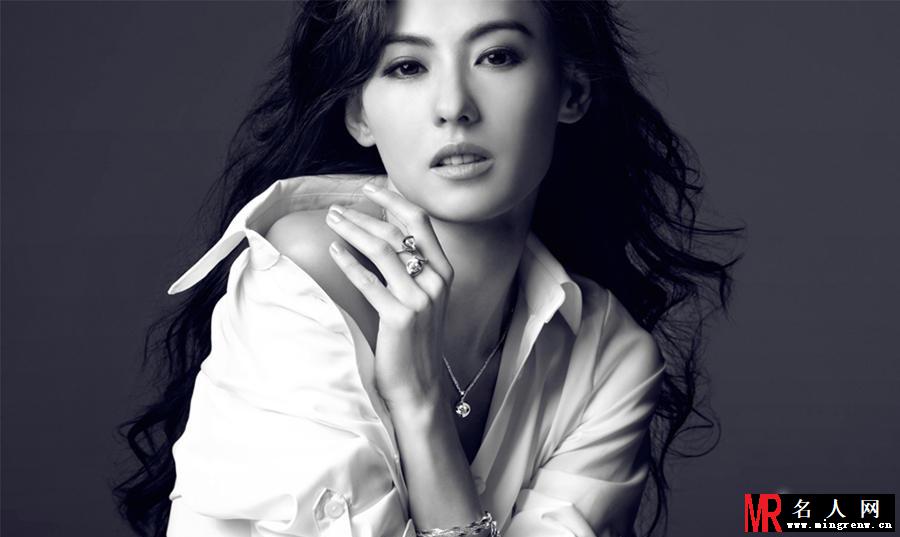 张柏芝魅惑杂志写真 妩媚冷艳馥韵成熟(1)