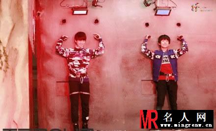 TFBOYS参加《疯狂的麦咭》 各种困难关卡恐怖来袭(1)