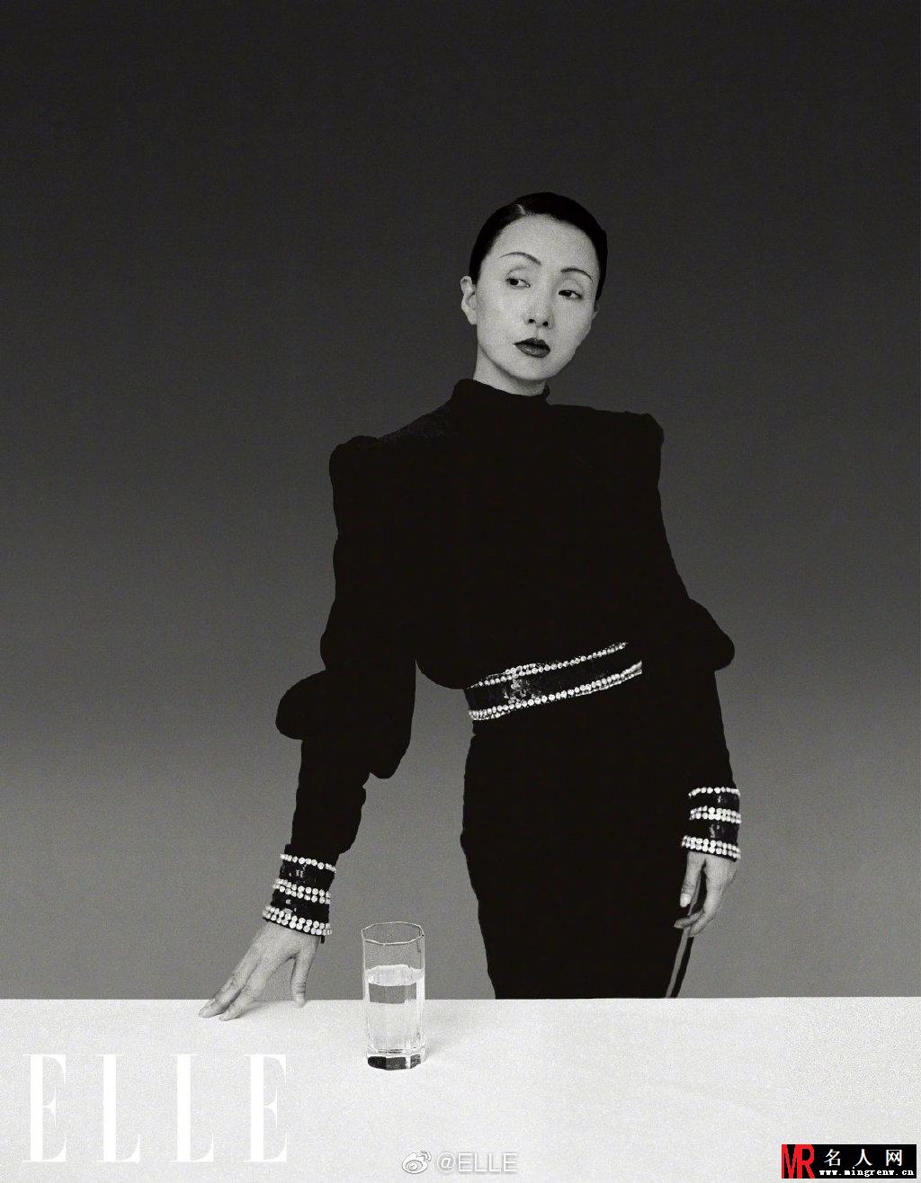小陶虹登录ELLE杂志 展现熟女魅力(1)