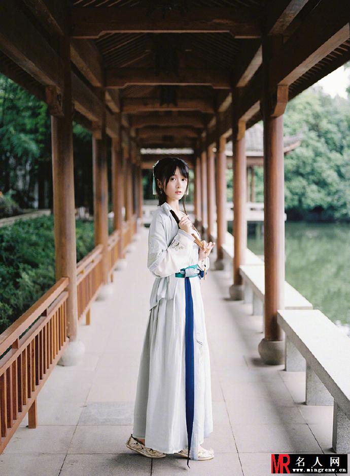 徐娇汉服写真曝光 清纯美丽温婉可人(1)