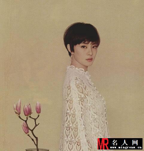 孙俪李冰冰Angelababy齐拍中国水墨画写真 展古典美(1)