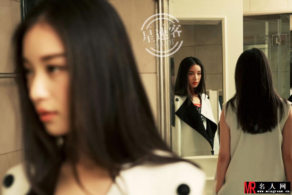 倪妮最新时尚写真 冷艳妆容艳惊四座(1)