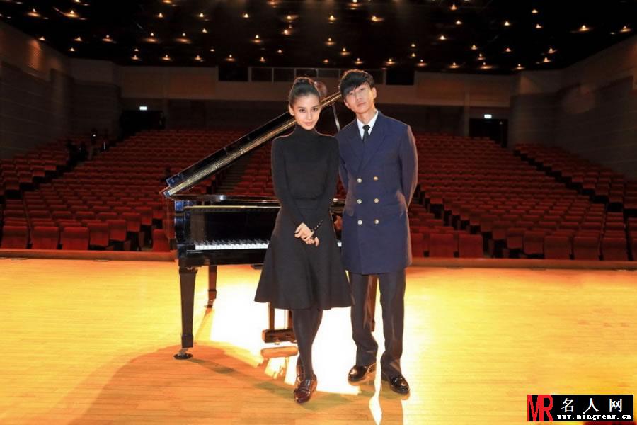 Angelababy变身学生妹 出演林俊杰新歌MV(1)