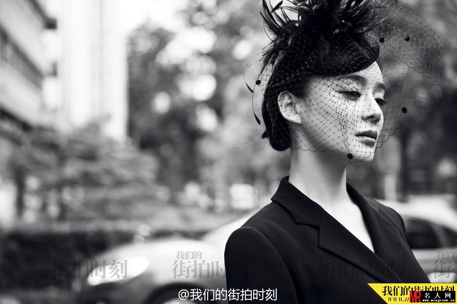 袁姗姗最新写真 大玩复古风(1)