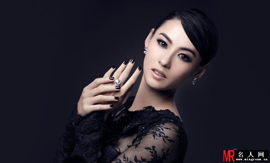张柏芝魅惑杂志写真 妩媚冷艳馥韵成熟(1)