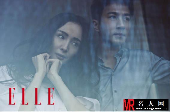 杨幂刘恺威ELLE大片 新婚夫妻浪漫甜蜜(1)