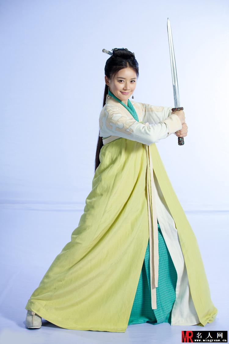 袁姗姗笑傲江湖饰演魔教圣女任盈盈(1)