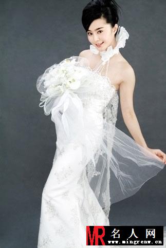 范冰冰未曝光个人写真 范爷婚纱写真(1)