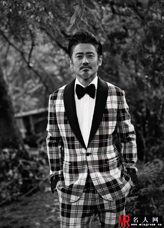 吴秀波时尚先生写真 英伦风优雅大气(1)