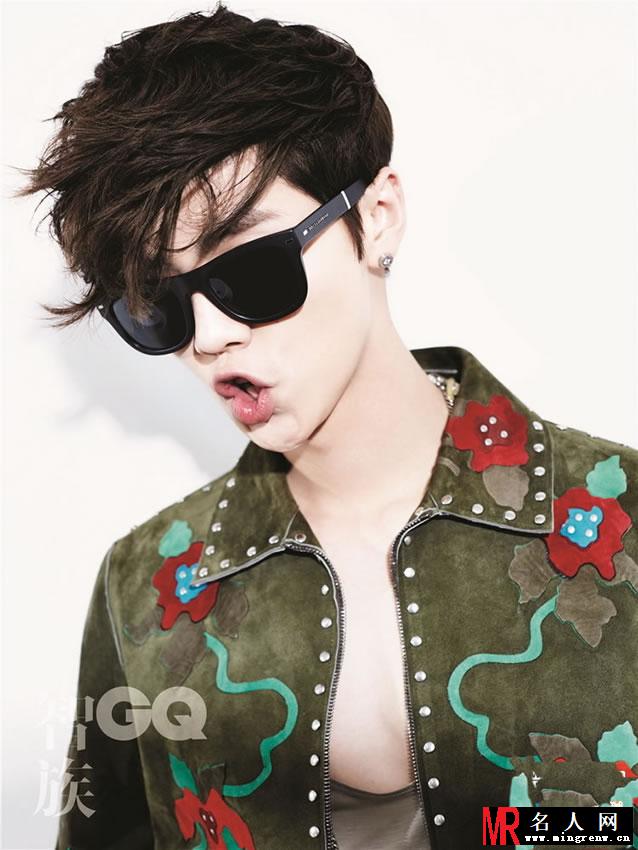 鹿晗登《GQ》杂志封面 新生代偶像势力(1)