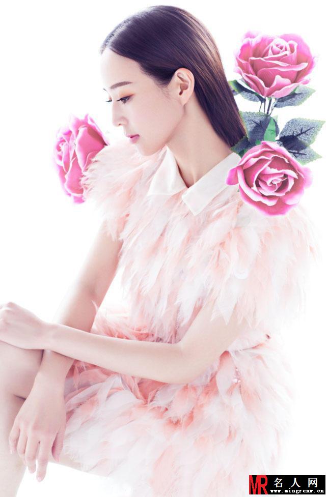 张钧甯化身花仙子 精致美丽如花绽放(1)
