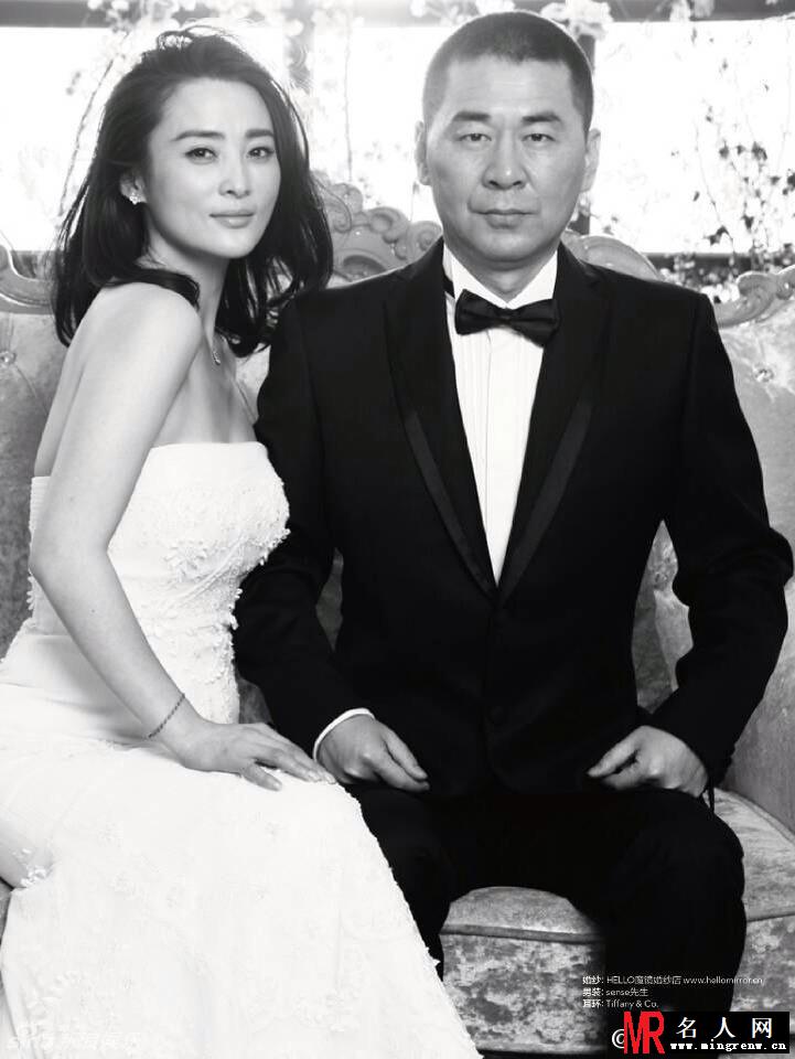 蔡琳高梓淇甜蜜大婚 图揭因戏结缘情侣(1)