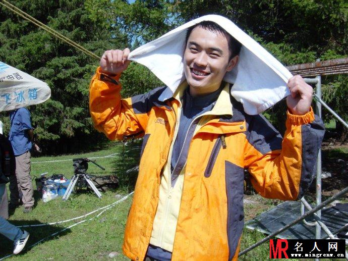 陈赫广告拍摄现场花絮(1)