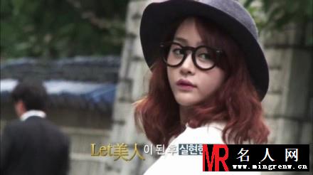 LET美人许艺恩整容对比照 地包天变锥子脸(1)